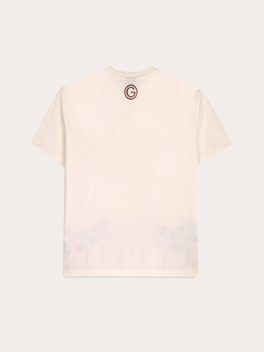 Galtic's Bramha Bloom Embroidered Tshirt