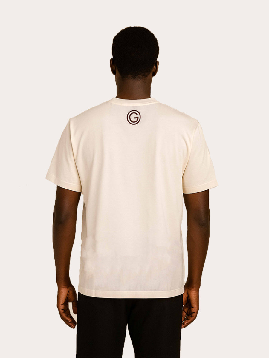 Galtic's Bramha Bloom Embroidered Tshirt