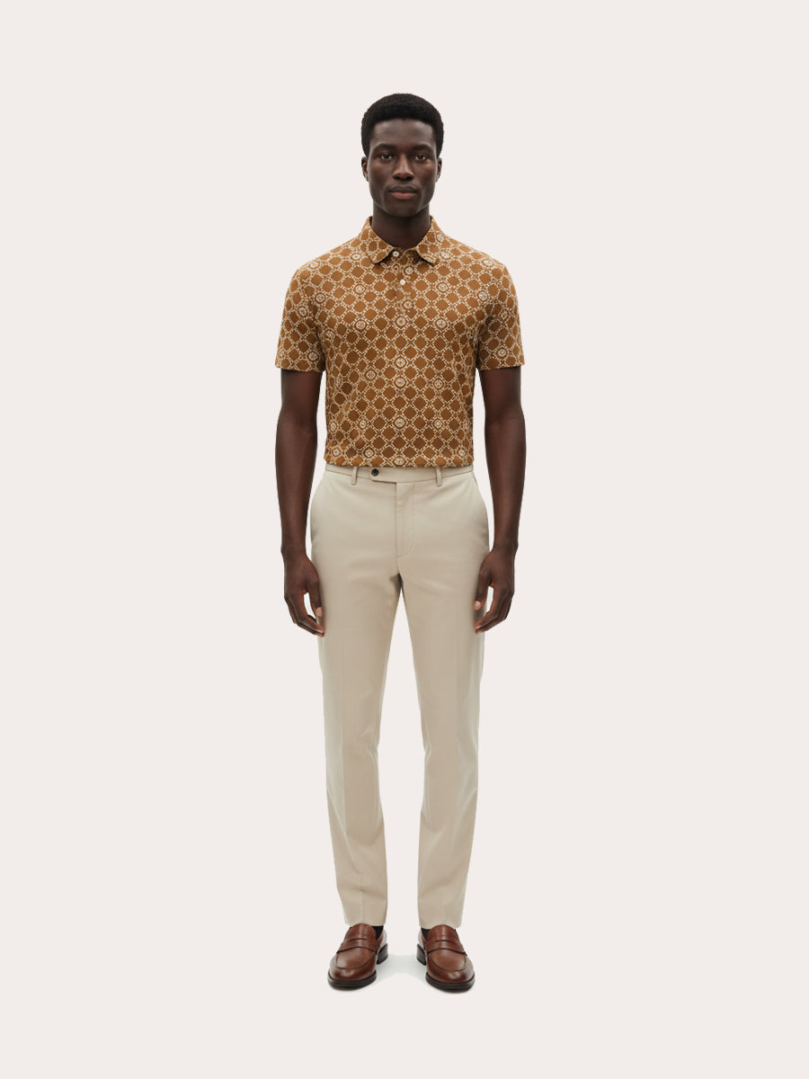 Galticverse Premiere Jacquard Piquet Polo