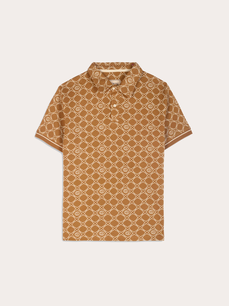 Galticverse Premiere Jacquard Piquet Polo