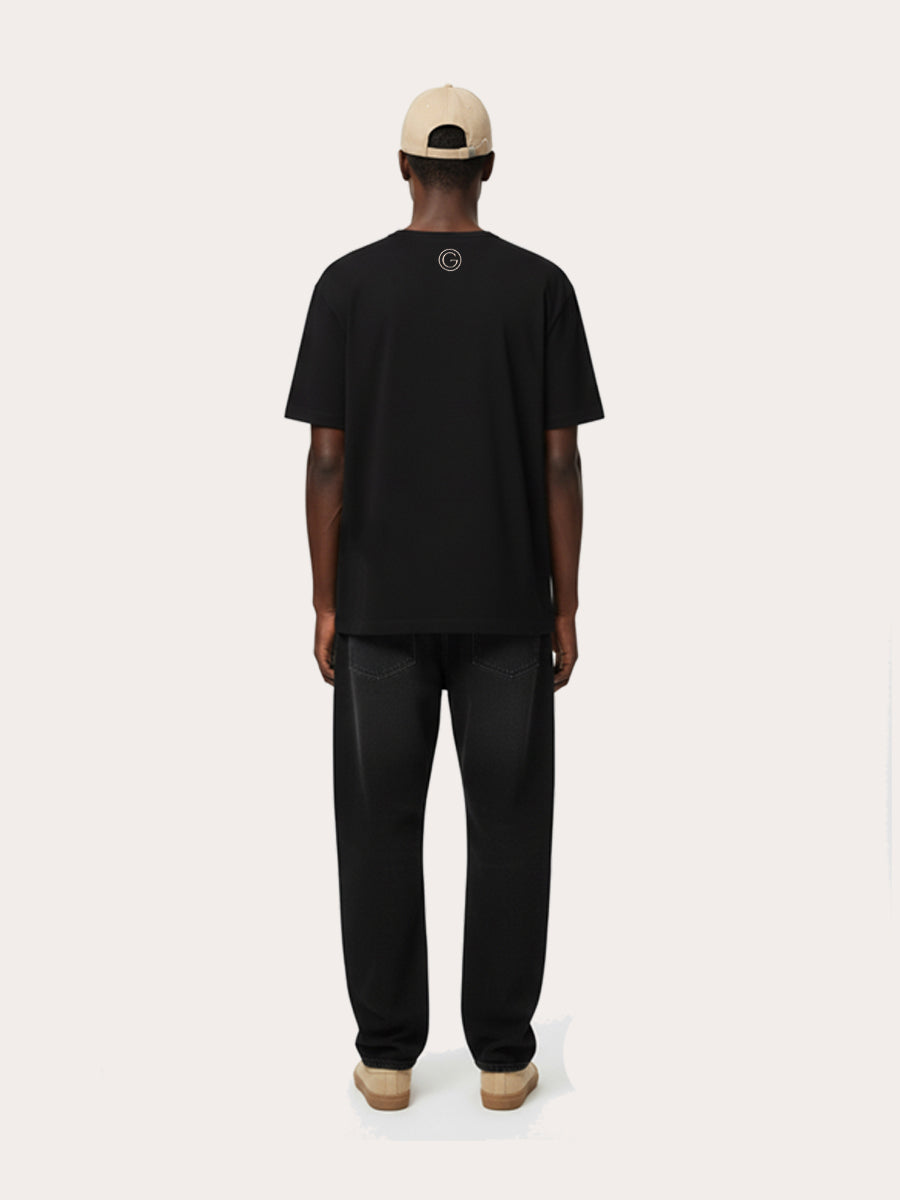 Noir Horizon Tshirt — Oversized Fit