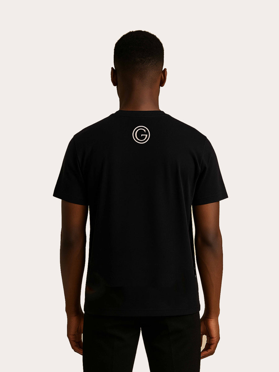 Galtic Floravine Embroidered Pima Tshirt