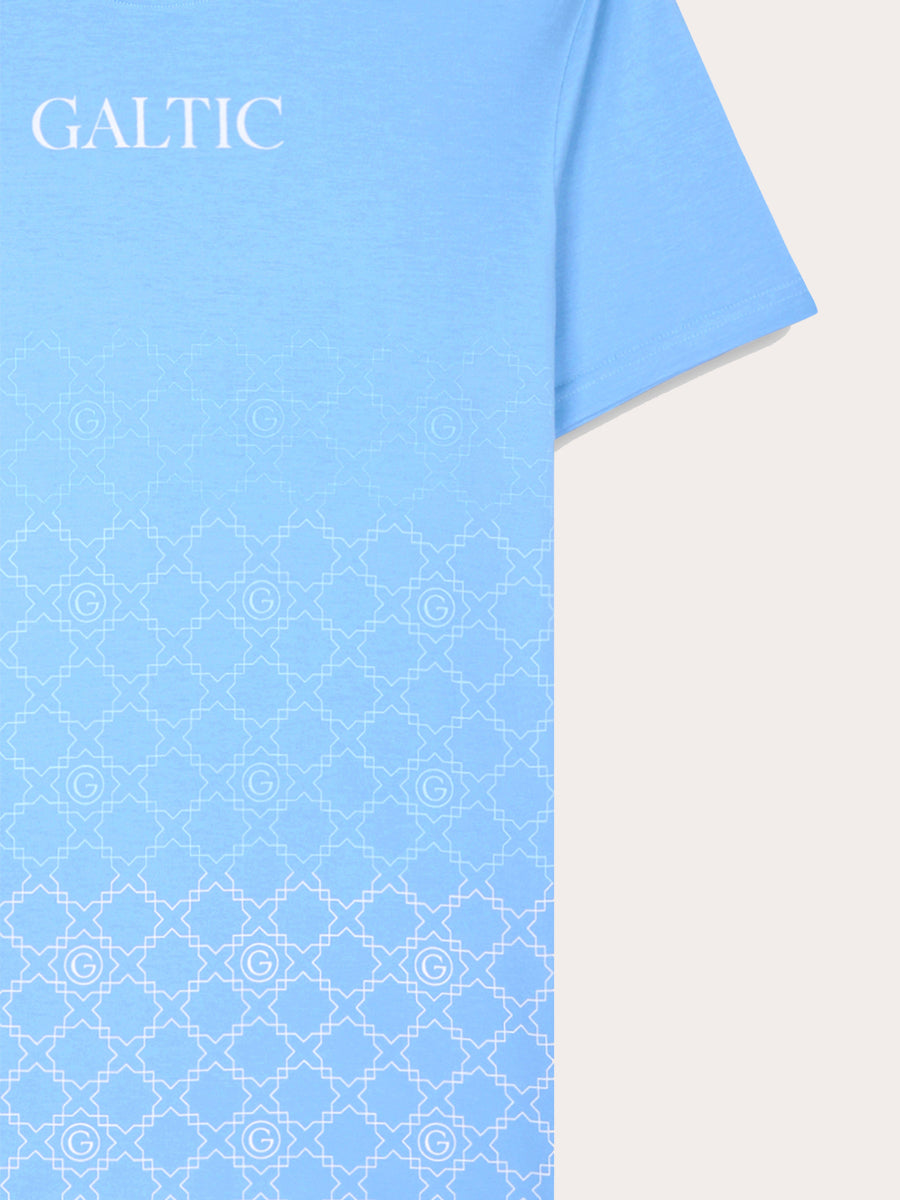 Galticverse Gradient Monogram Pima Tshirt